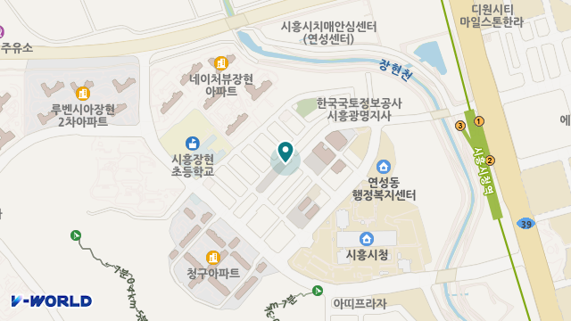 장현재가노인복지센터 위치 지도
