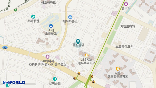 아리아케어 방문요양 시흥 대야센터 위치 지도
