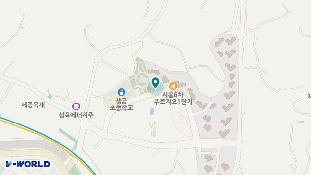 생금재가노인복지센터 위치 지도