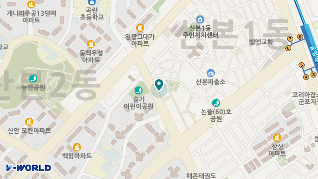 한울 재가노인복지센타 위치 지도