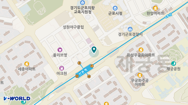 나눔노인복지센터 위치 지도