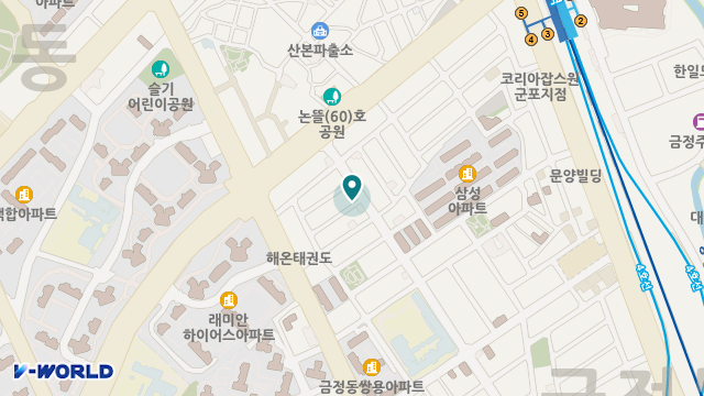 느티나무 재가센터 위치 지도