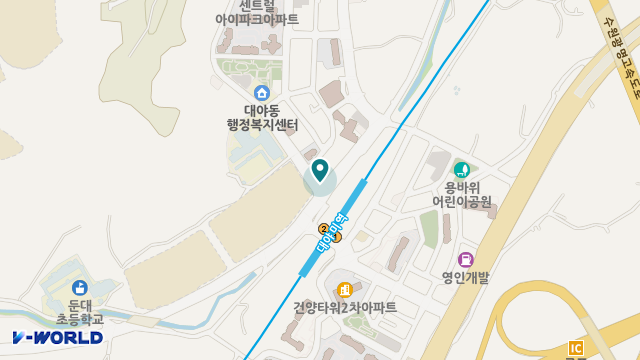 새중앙재가복지센터 위치 지도