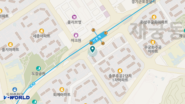 드림재가센터 위치 지도