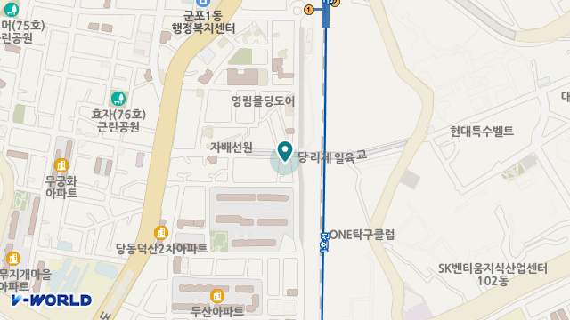 효생명의나눔 위치 지도