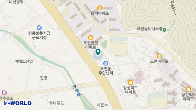 행복재가장기요양센터 위치 지도