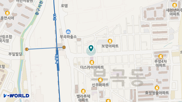 로뎀가정돌봄센터 위치 지도