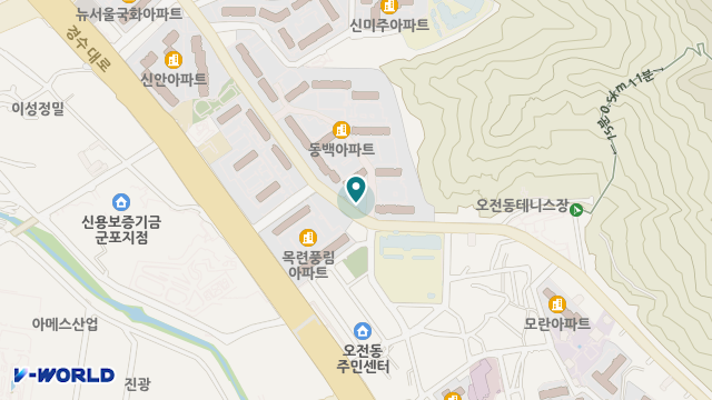 봄날재가장기요양센터 위치 지도