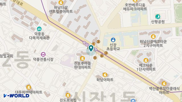 헬스마일 위치 지도
