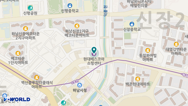 하남방문요양센터 위치 지도