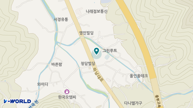 거성케어 위치 지도