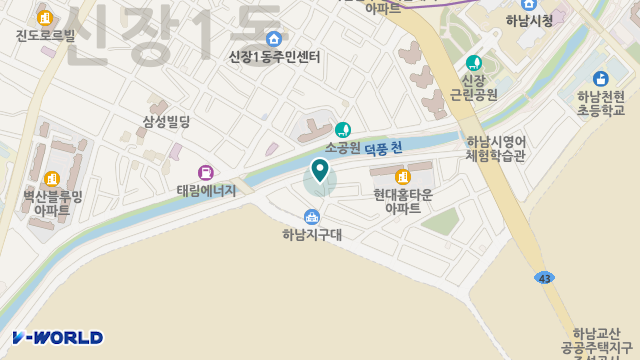 다온복지센터 위치 지도