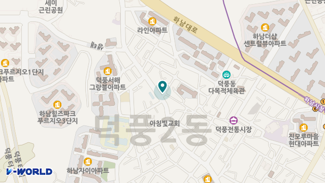 다사랑재가노인복지센터 위치 지도