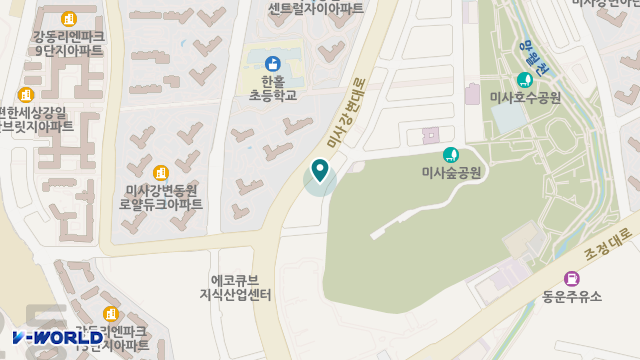행복케어 위치 지도
