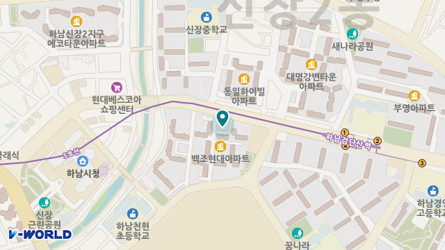 미소방문요양재가센터 위치 지도