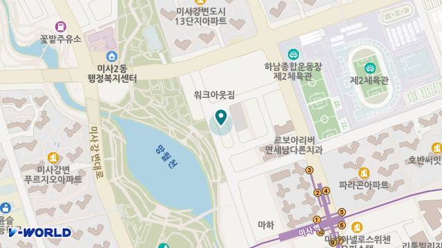 하모니 방문요양센터 위치 지도