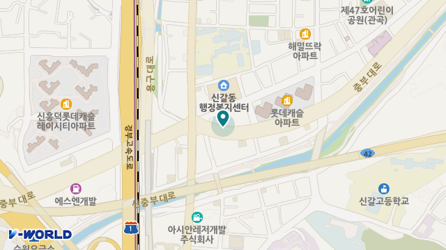홍박약손노인복지센터 위치 지도