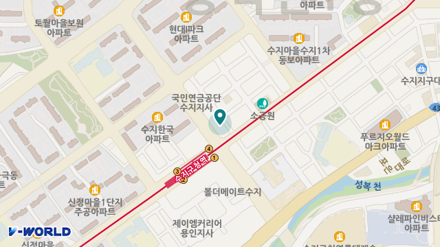 A그린리버요양보호센터 위치 지도