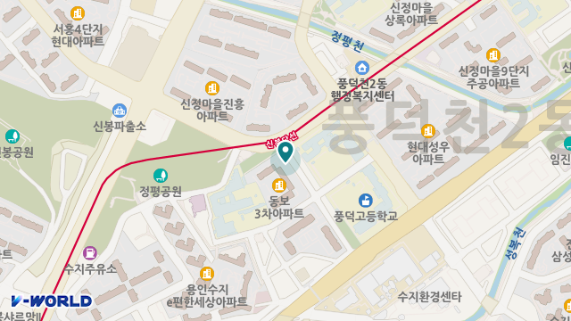 (A)큰사랑재가복지센터 위치 지도