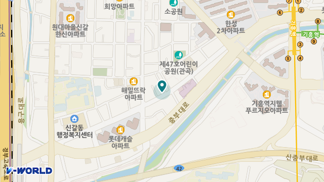 상명의료기 위치 지도