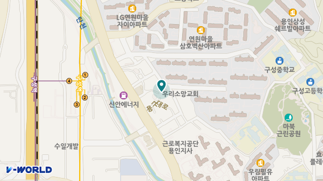실버벨방문요양센터 위치 지도
