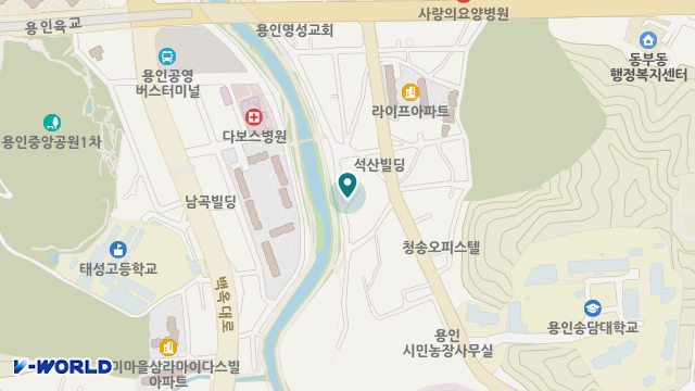 신경옥요양센터 위치 지도