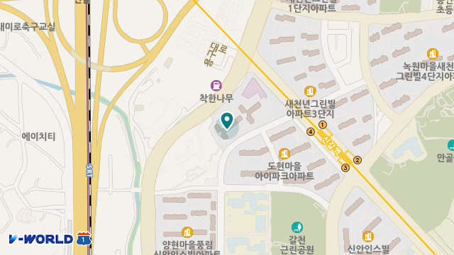 용인방문간호요양센터 위치 지도