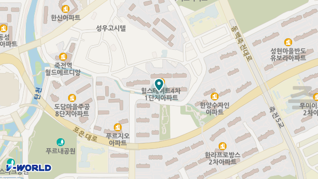 우리다애재가노인복지센터 위치 지도