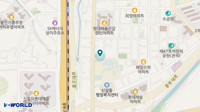 가정방문요양신갈센터 위치 지도