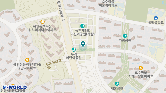 누리노인복지센터 위치 지도