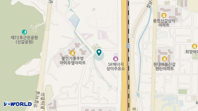 새천년재가노인복지센터 위치 지도