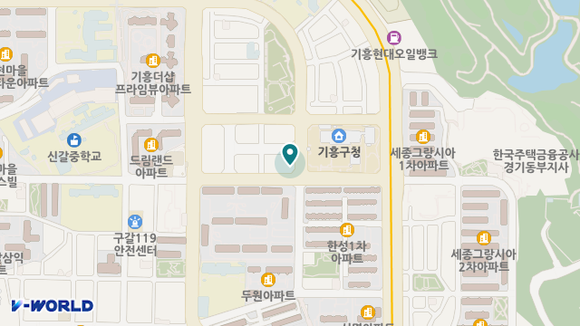 돌보인방문요양센터 용인점 위치 지도
