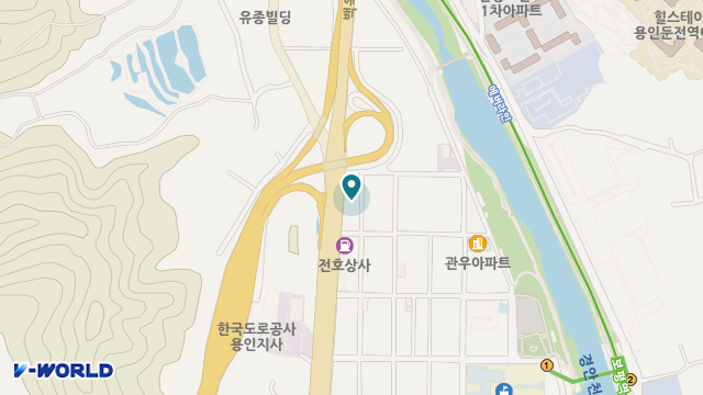 우리노인복지센터 위치 지도