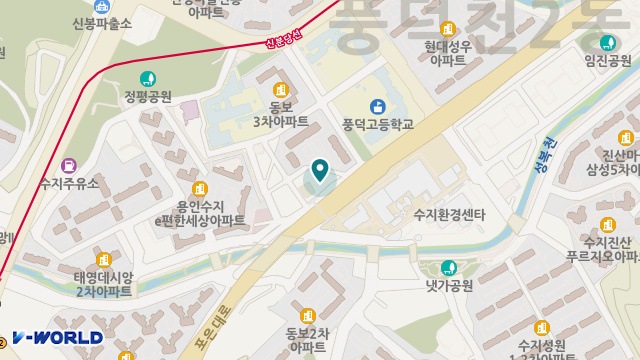 한우리재가복지센터 위치 지도