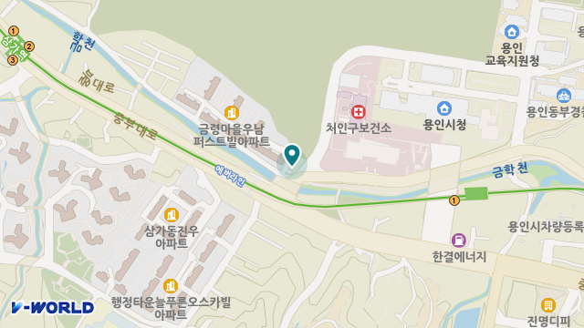 한마루재가장기요양기관 위치 지도