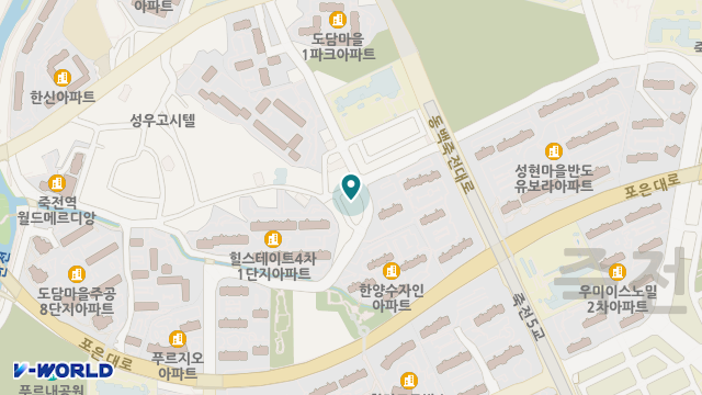 보람재가복지센터 위치 지도