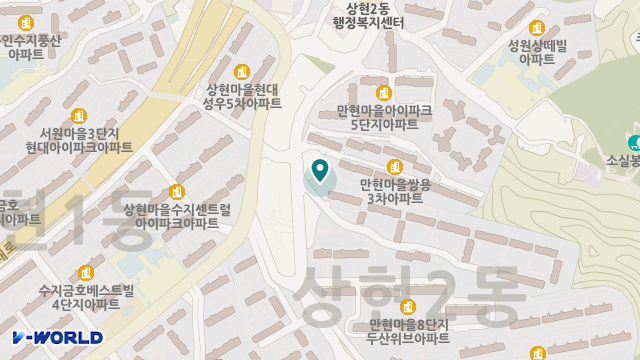 가온노인복지센터 위치 지도