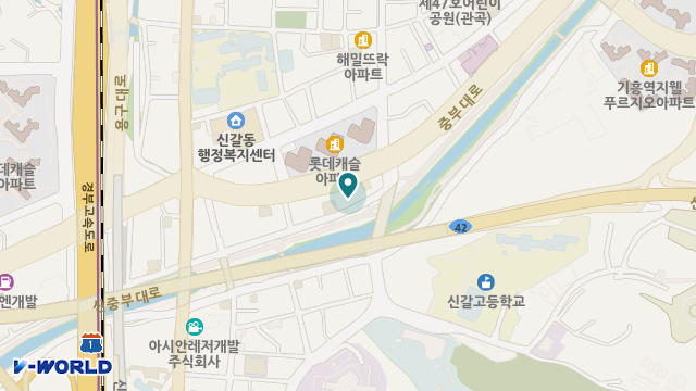 수지재가복지센터 위치 지도