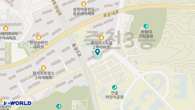근영재가복지센터 위치 지도