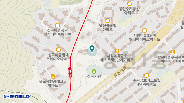 (A)비지팅엔젤스용인수지방문요양지점 위치 지도