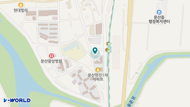 문산 노인복지센터 위치 지도