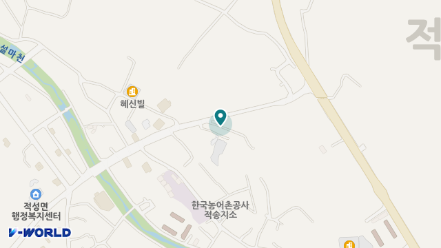 적성재가노인복지센터 위치 지도
