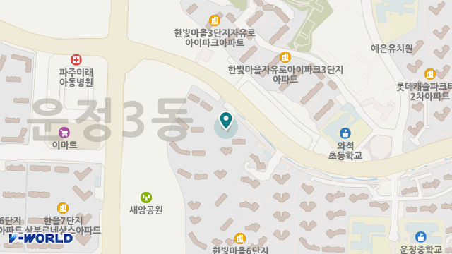 운정재가방문요양센터 위치 지도