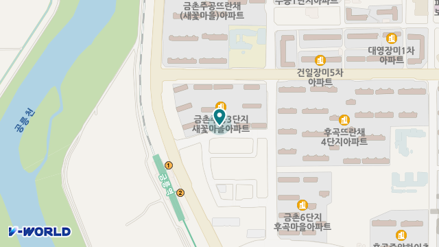 미소노인복지센터 위치 지도