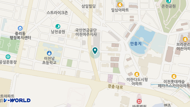 경기이천의료기 위치 지도