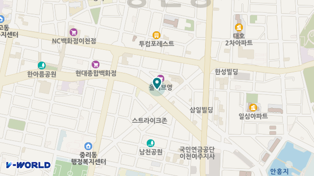 명성의료기 위치 지도