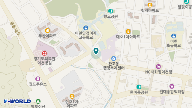 효자시니어복지센터 위치 지도