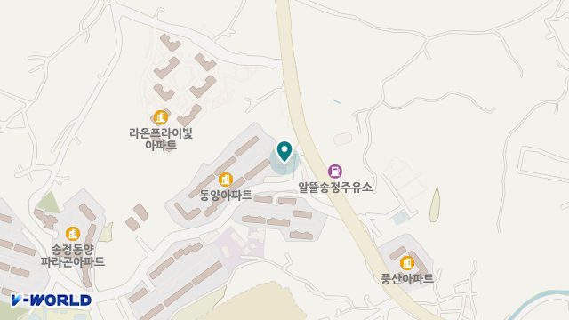 섬김재가복지센터 위치 지도