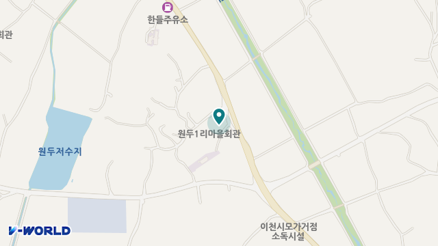 서연복지센터 위치 지도