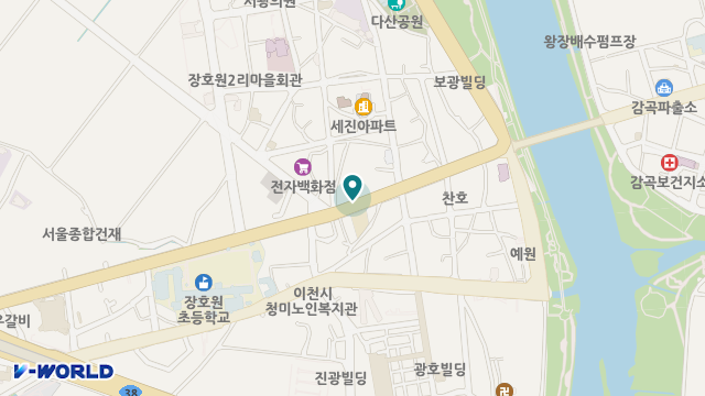 장호원 성모복지센타 위치 지도